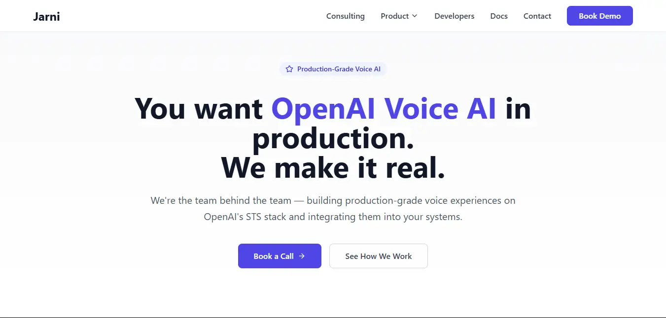 Screenshot 1 of Jarni AI