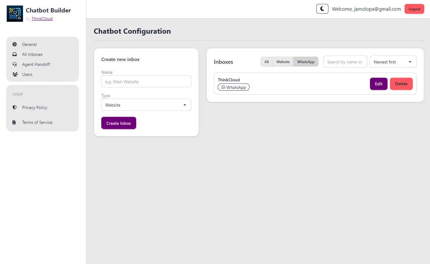 Screenshot 4 of Chatbot Menu Builder for Chatwoot