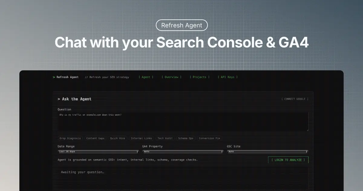 Screenshot 1 of Refresh Agent: AI Marketing Strategist