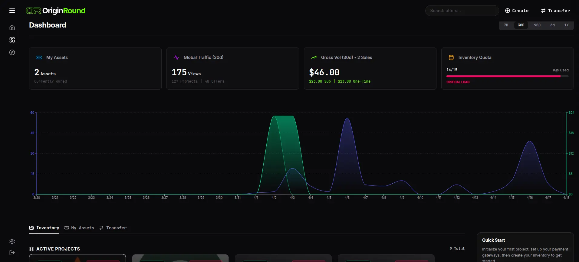 Screenshot 1 of OriginRound