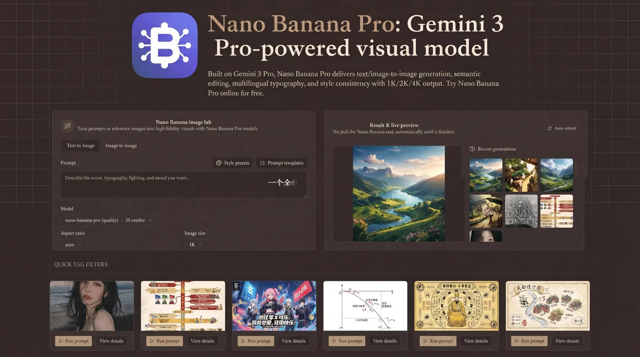 Screenshot 1 of Nano Banana Pro - Creative Studio & Nan