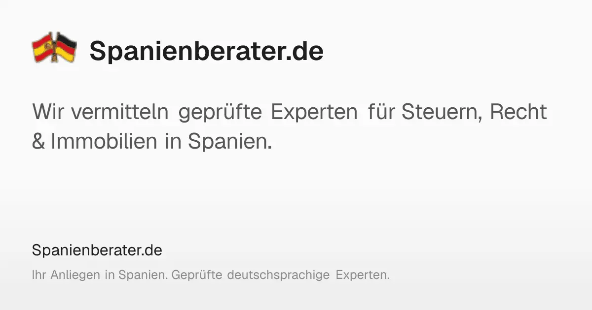 Screenshot 1 of Spanienberater.de