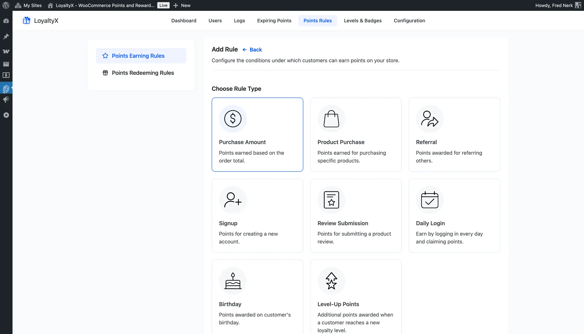 Screenshot 8 of LoyaltyX – WooCommerce Points & Rewards
