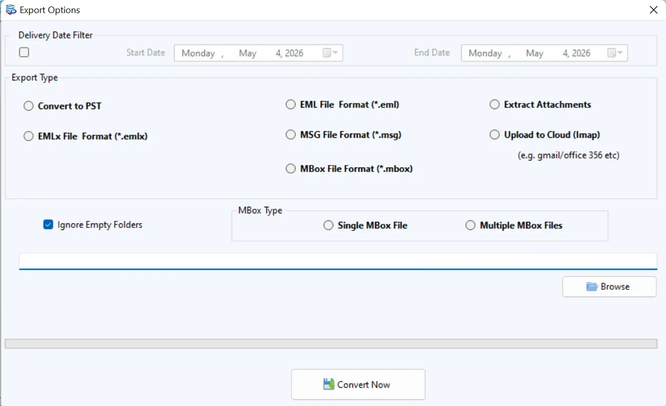 Screenshot 3 of Softaken OLM to PST Converter