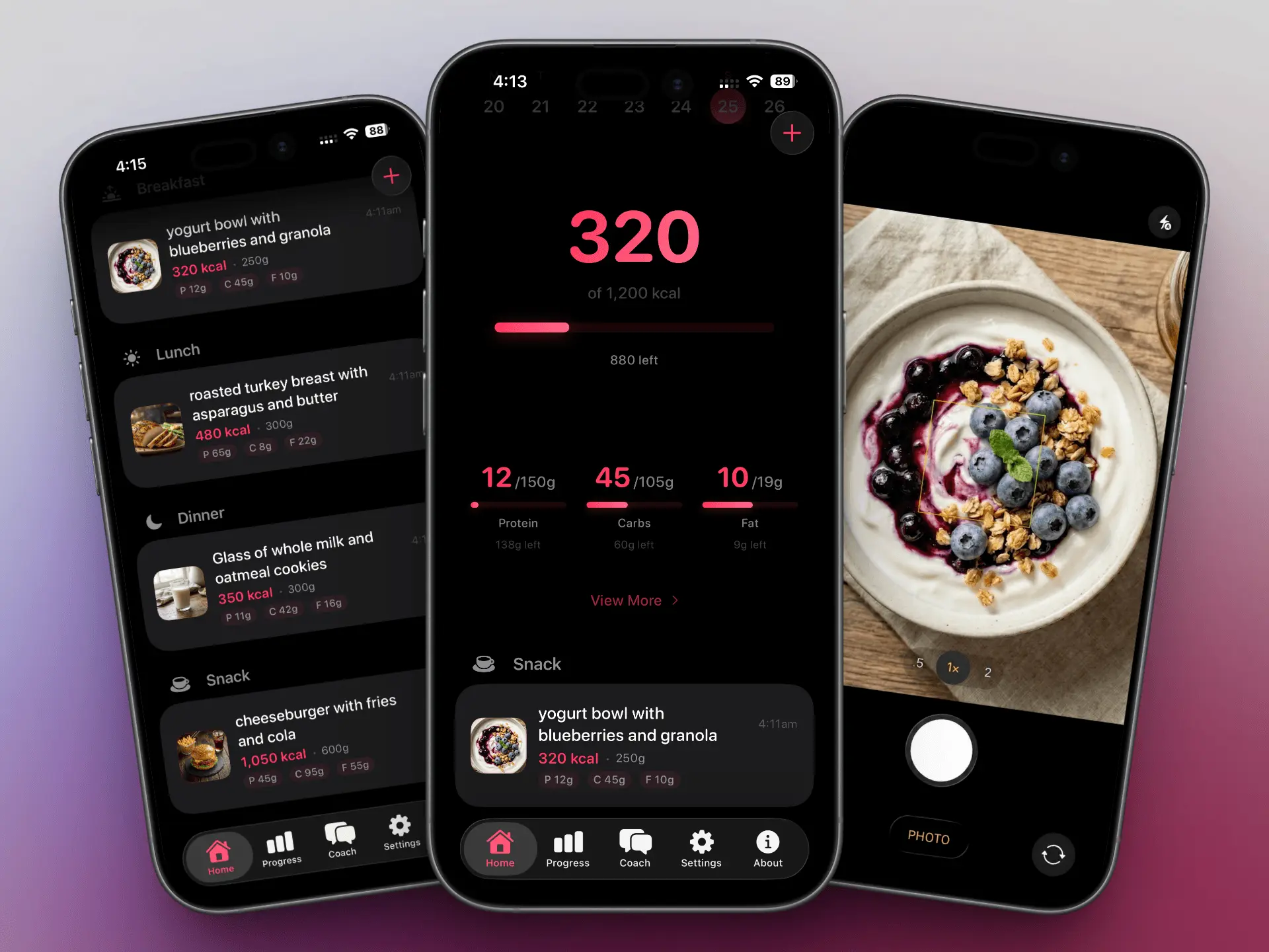 Screenshot 1 of Fud AI - Calorie Tracker