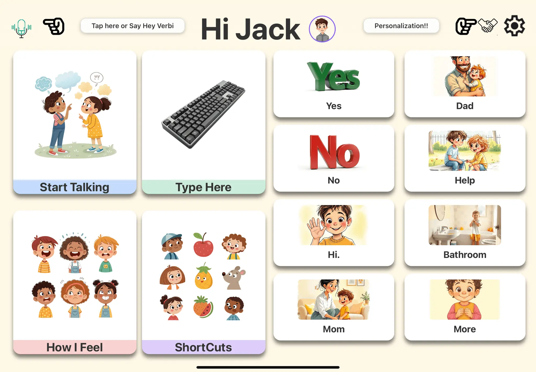 Screenshot 5 of Verbali presents: when AI meets AAC
