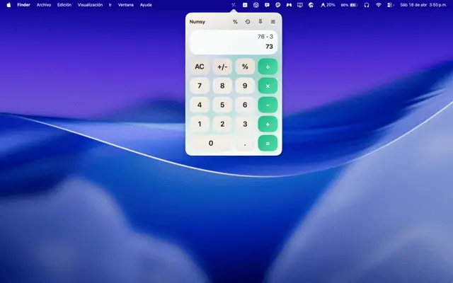 Screenshot 1 of Numsy