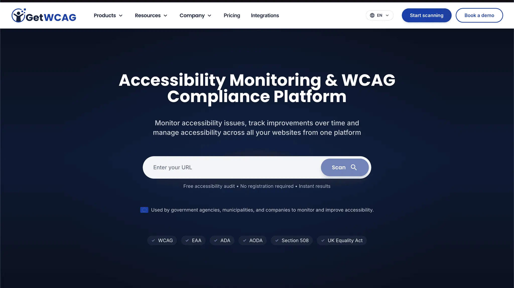 Screenshot 1 of GetWCAG