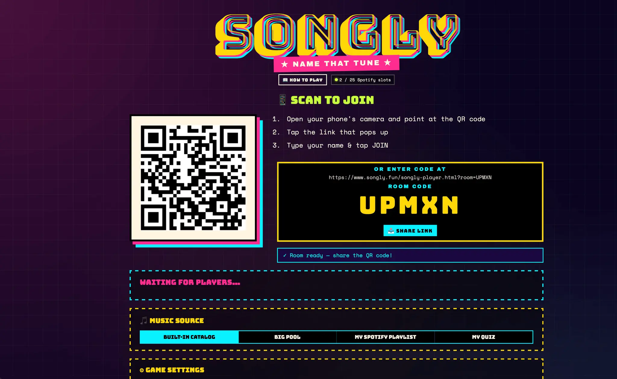 Screenshot 1 of Songly