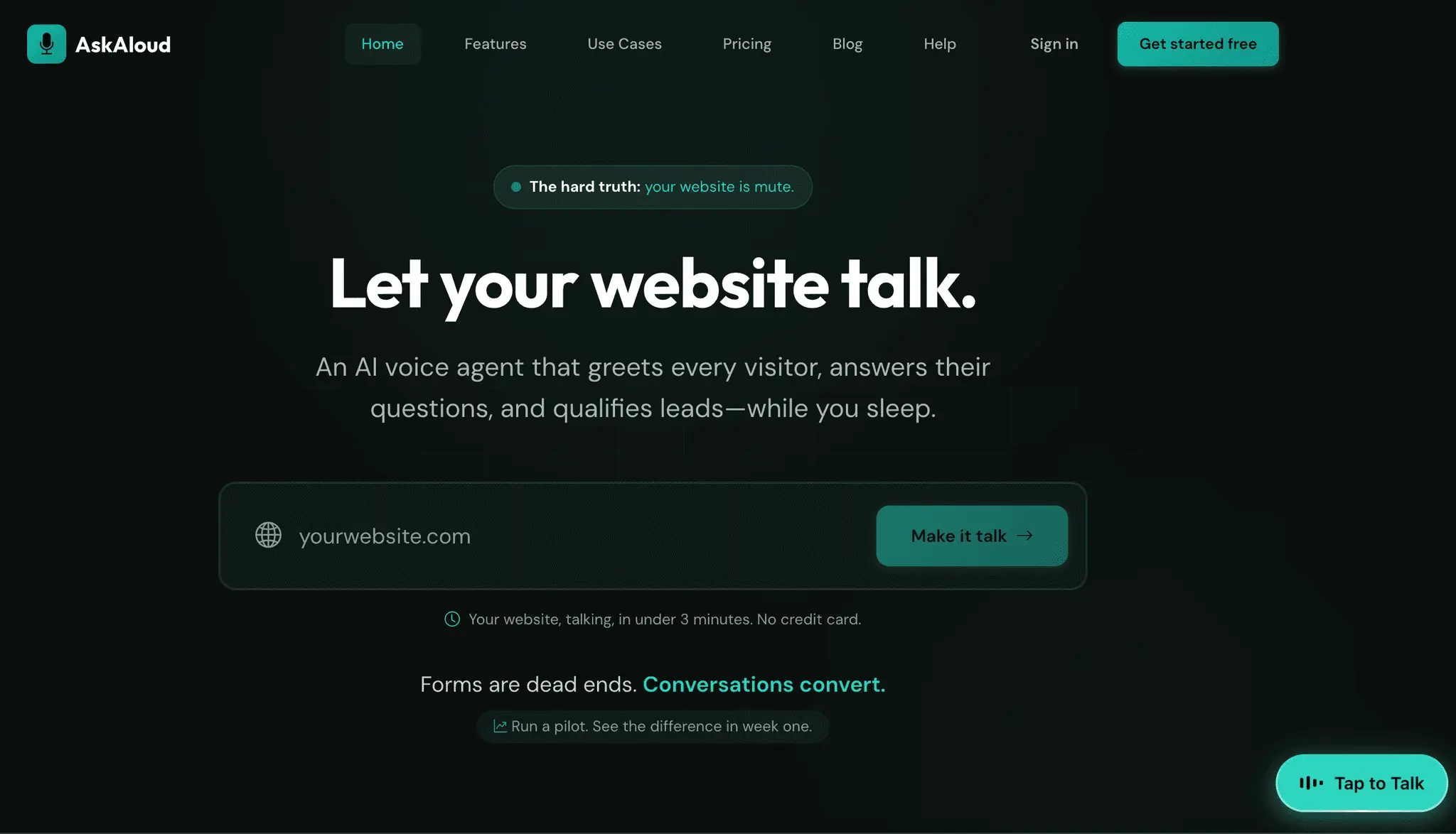 Screenshot 1 of AskAloud