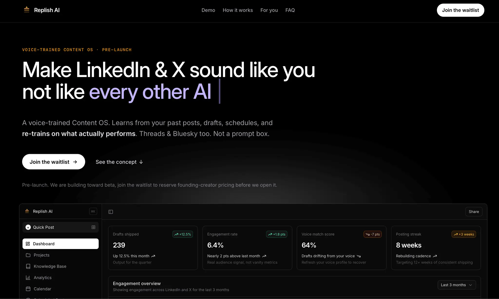 Screenshot 1 of Replish AI