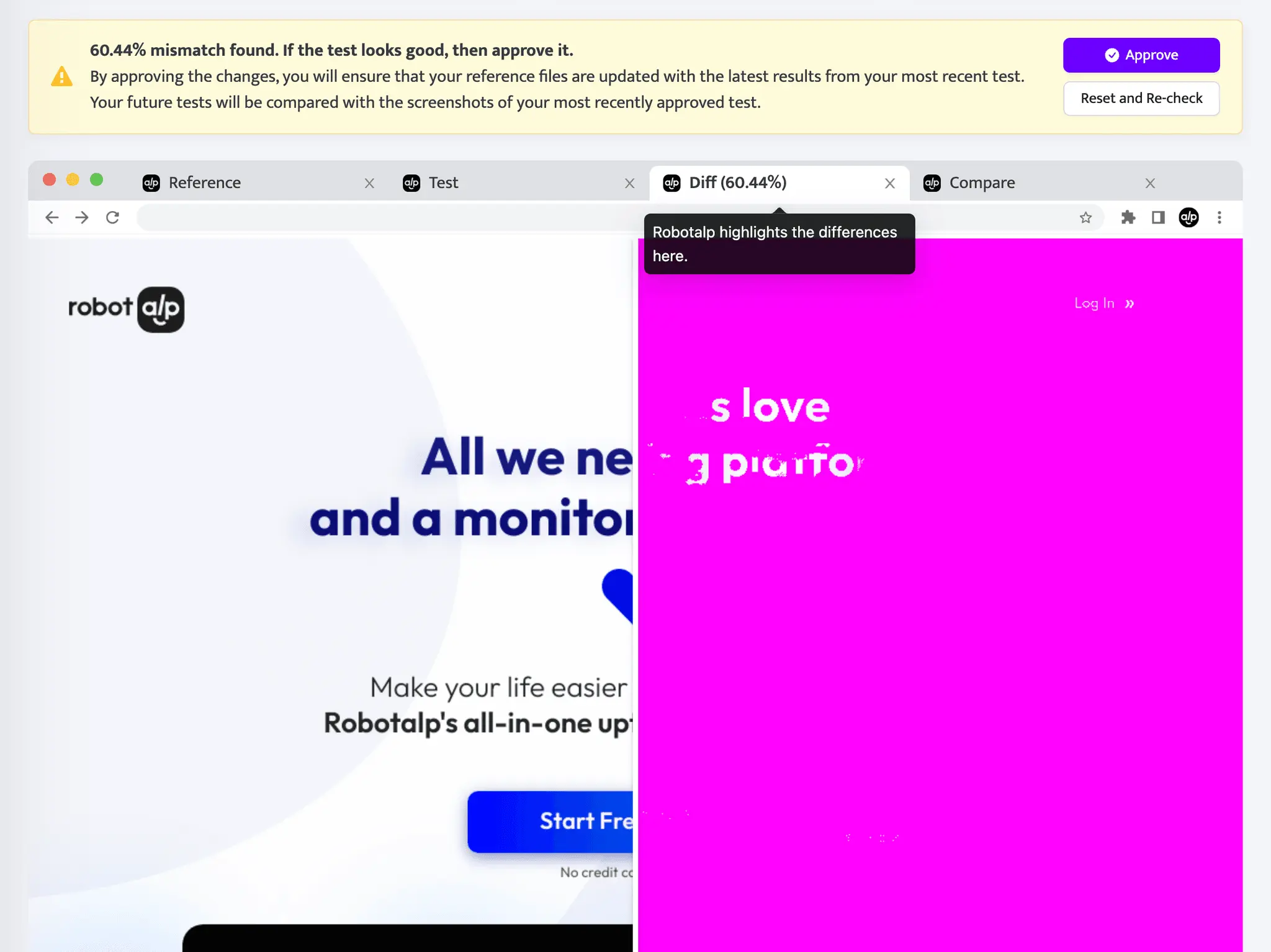 Screenshot 1 of RobotAlp