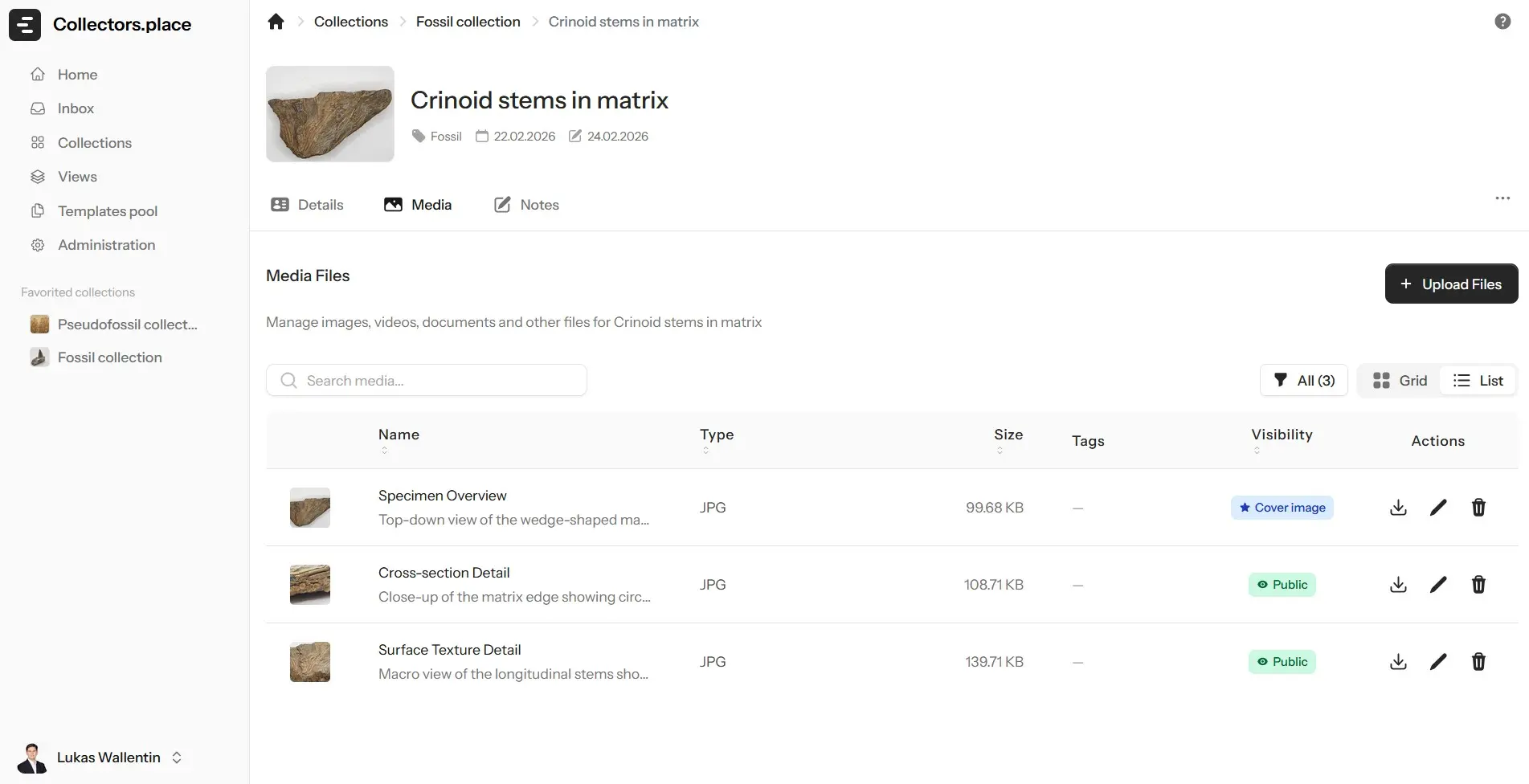 Screenshot 5 of Collectors.place