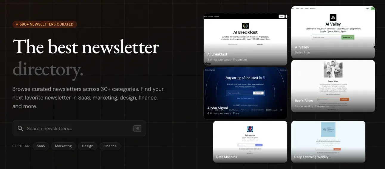 Screenshot 3 of Best Newsletters