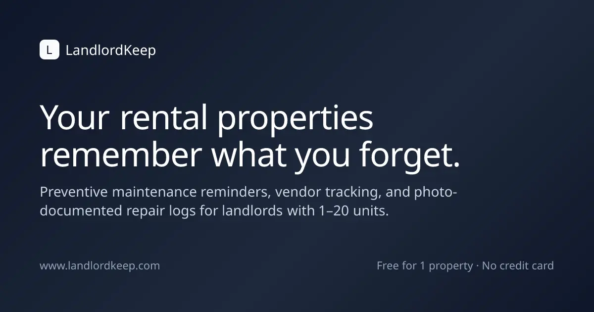Screenshot 1 of LandlordKeep
