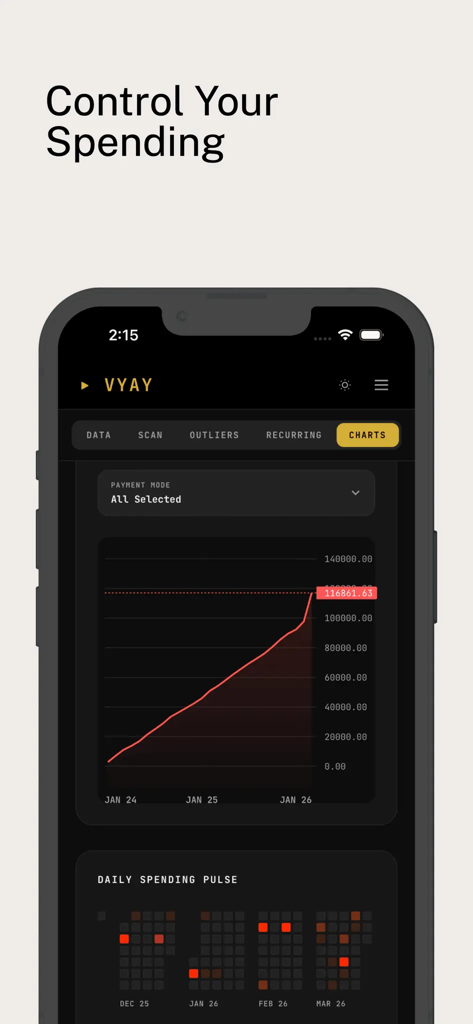 Screenshot 4 of Vyay — Expense Tracker