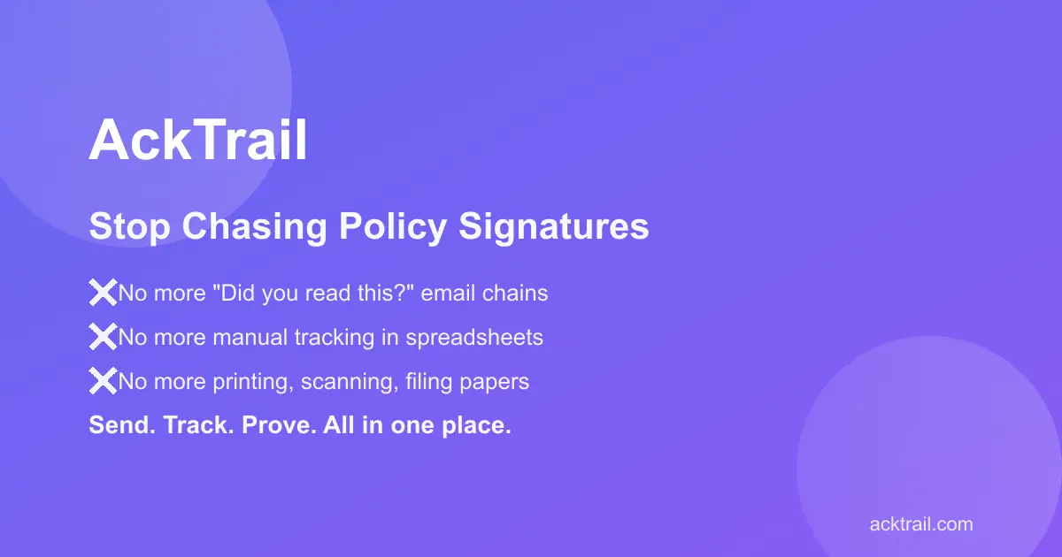 Screenshot 1 of AckTrail