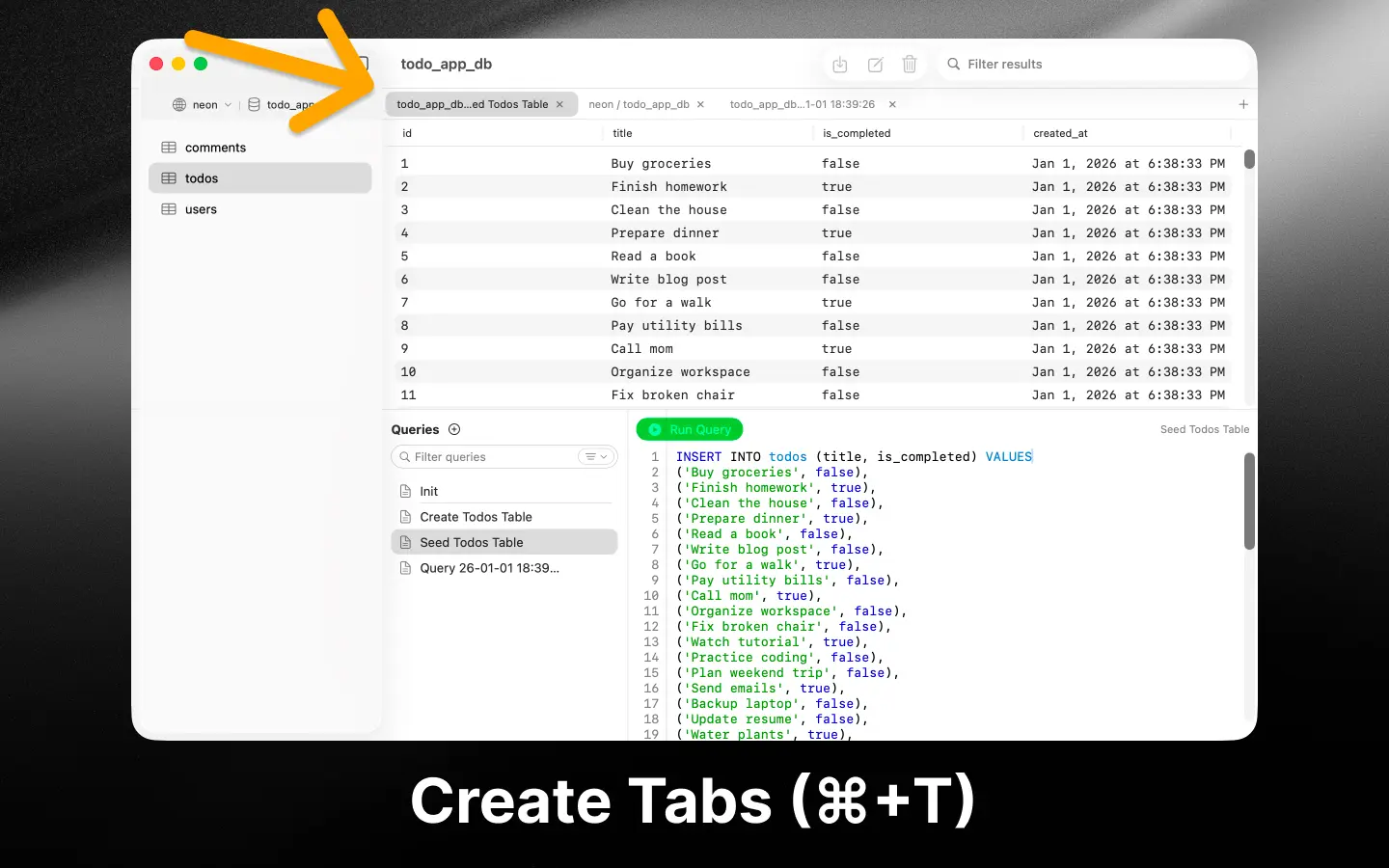 Screenshot 2 of PostgresGUI