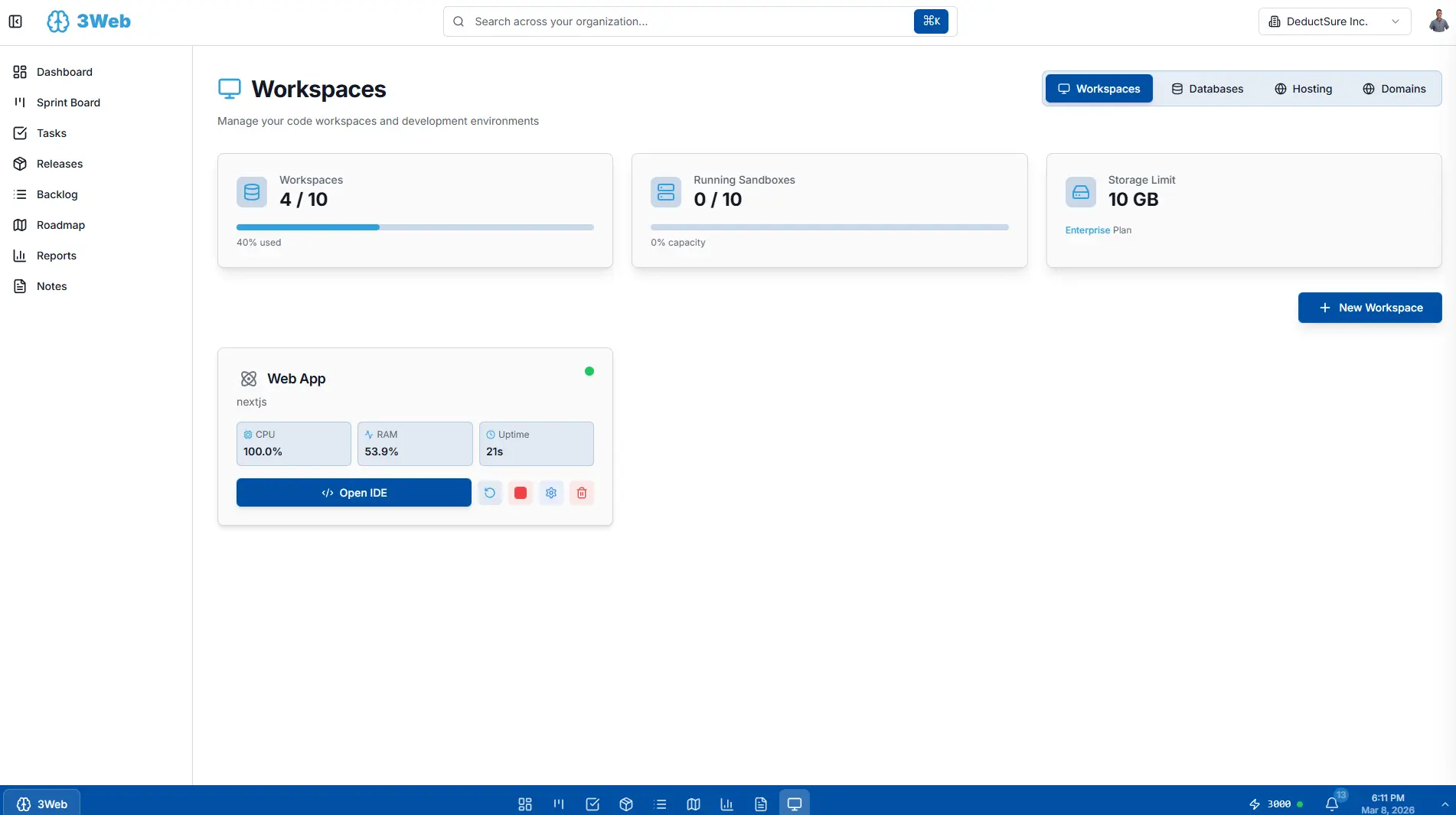 Screenshot 2 of 3Web