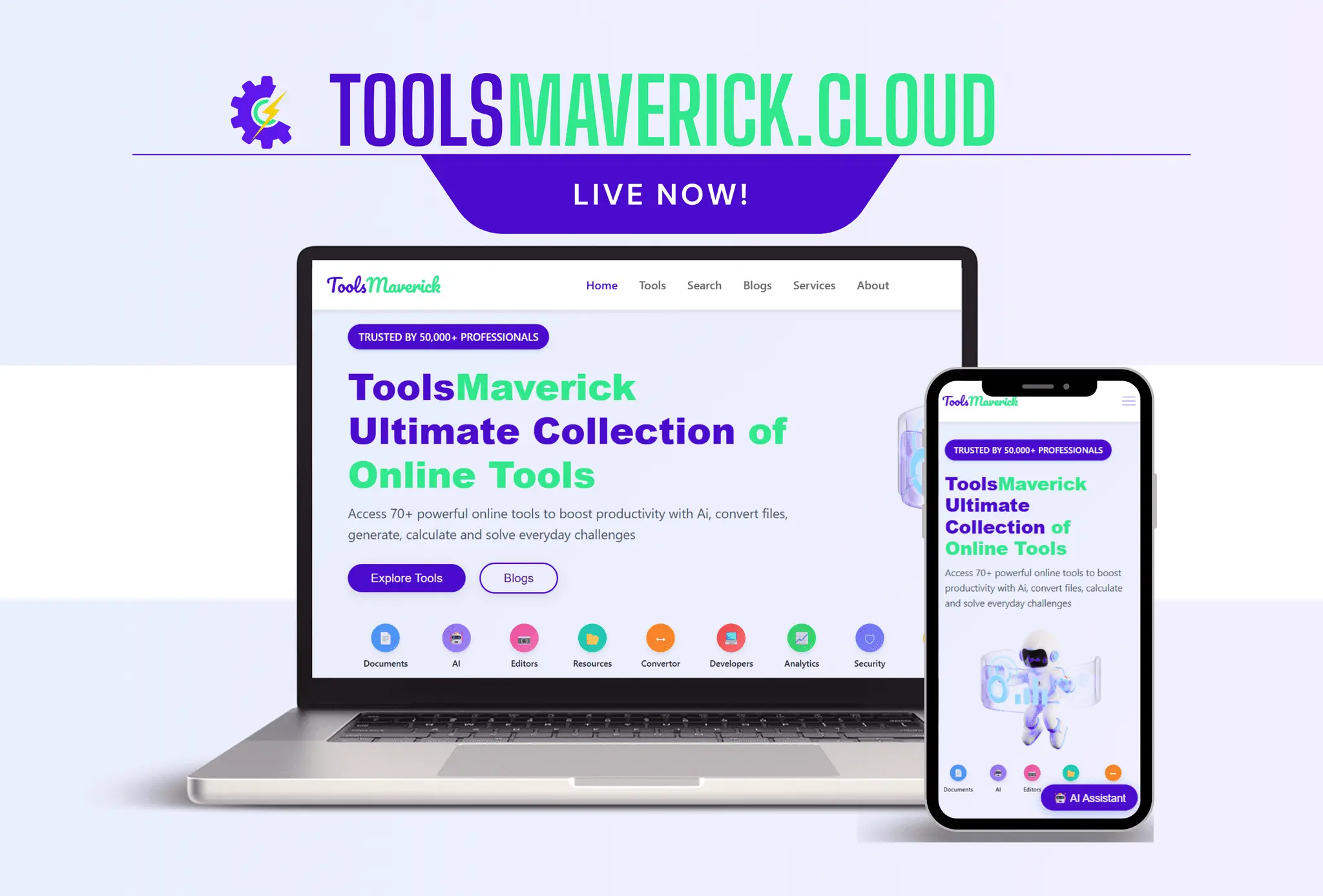 Screenshot 2 of ToolsMaverick.cloud