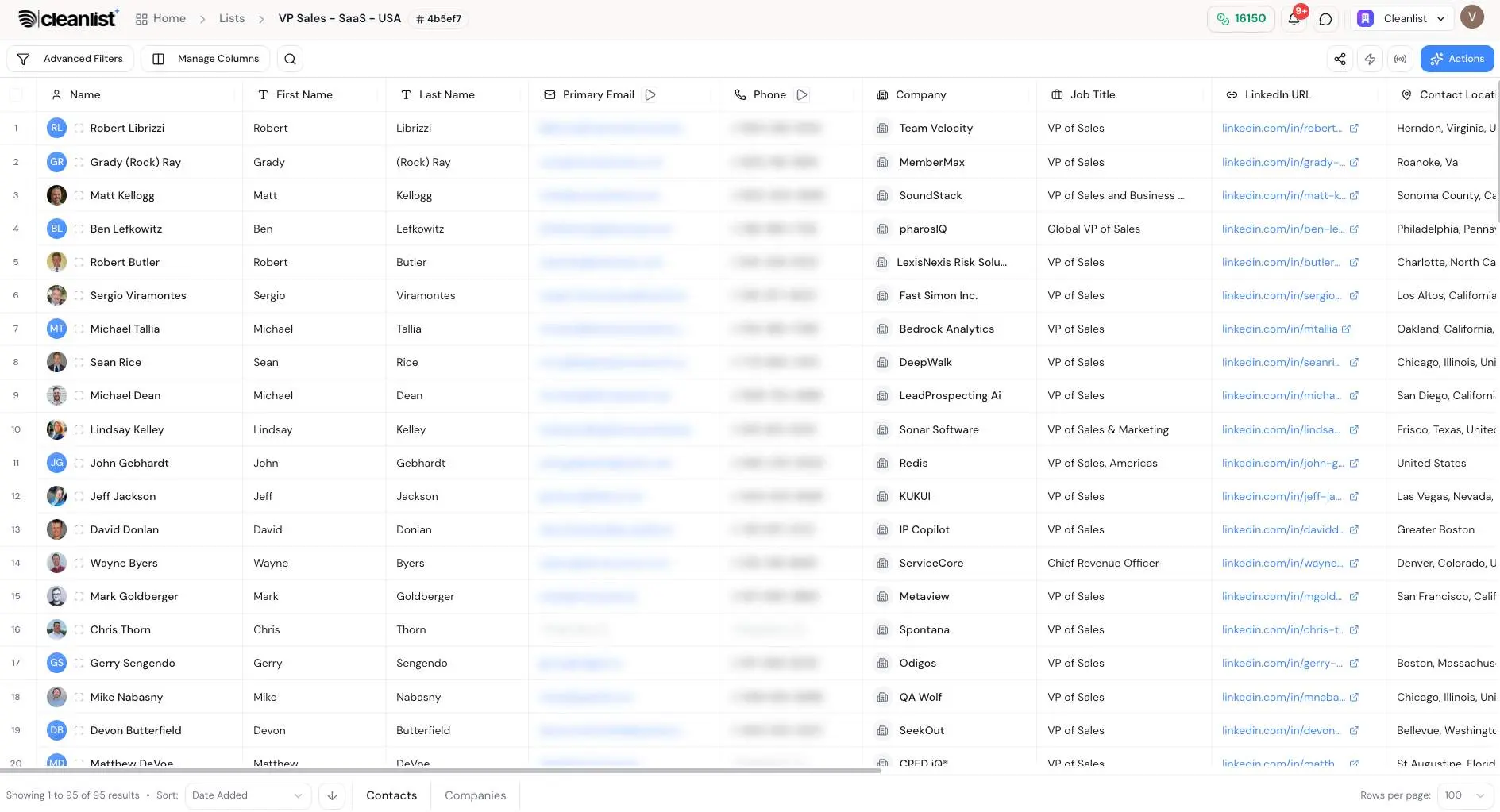 Screenshot 2 of Cleanlist AI