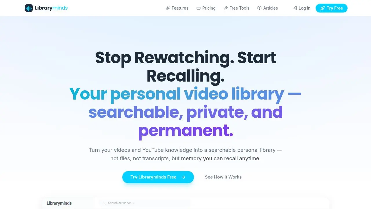 Screenshot 1 of Libraryminds
