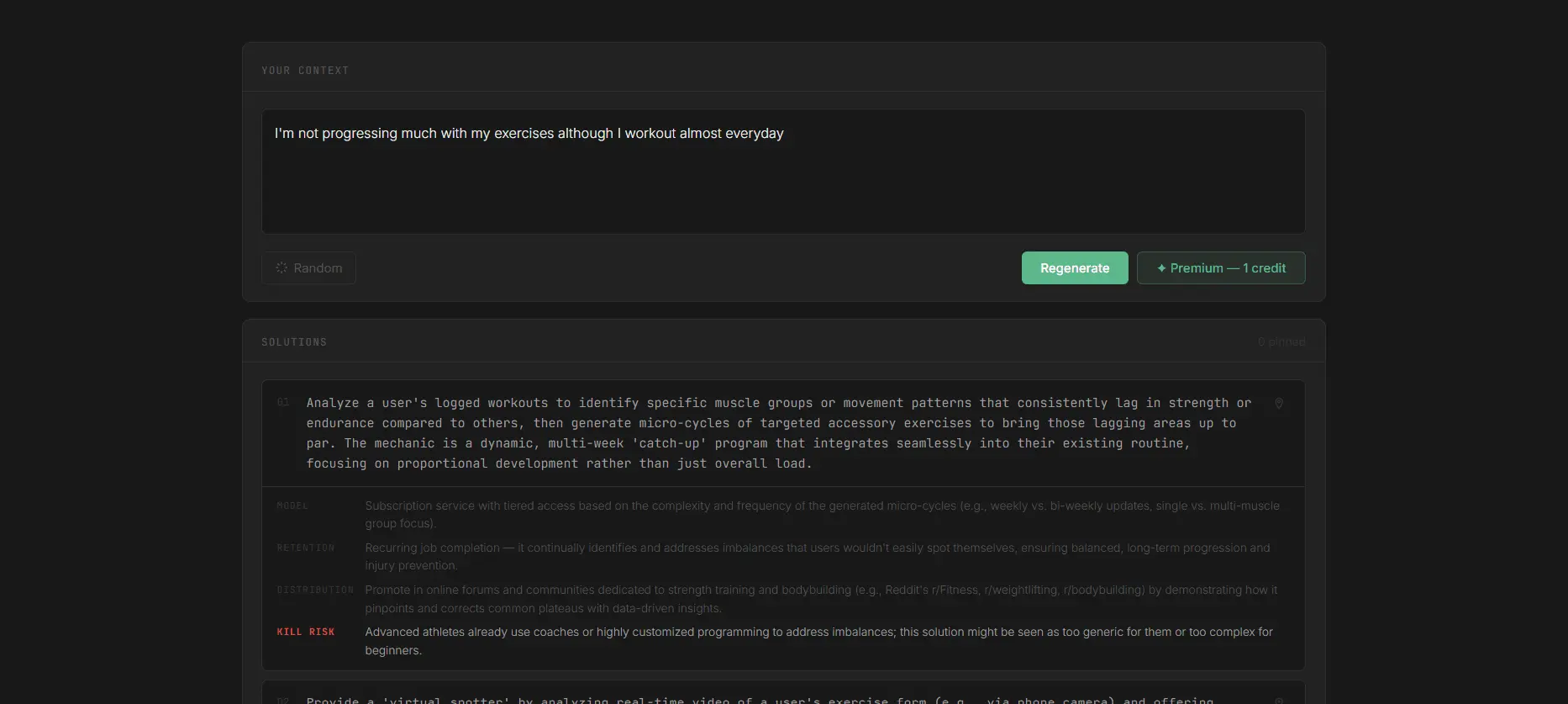 Screenshot 2 of Goalfinder