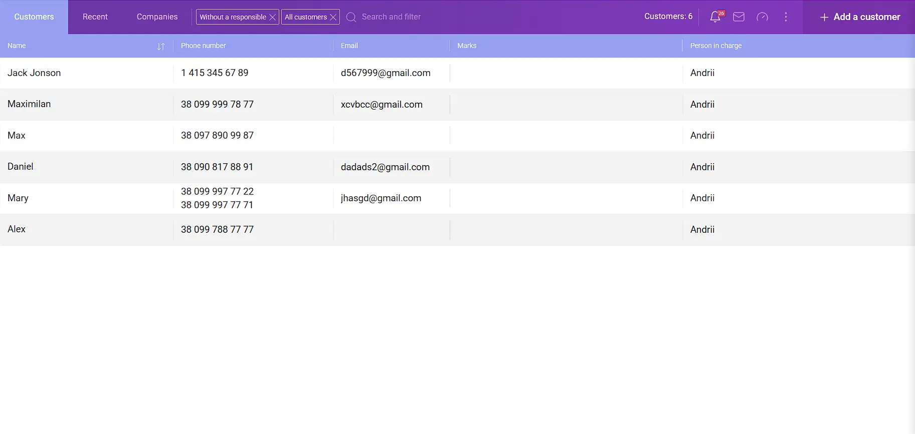 Screenshot 3 of SmartCRM by Binotel