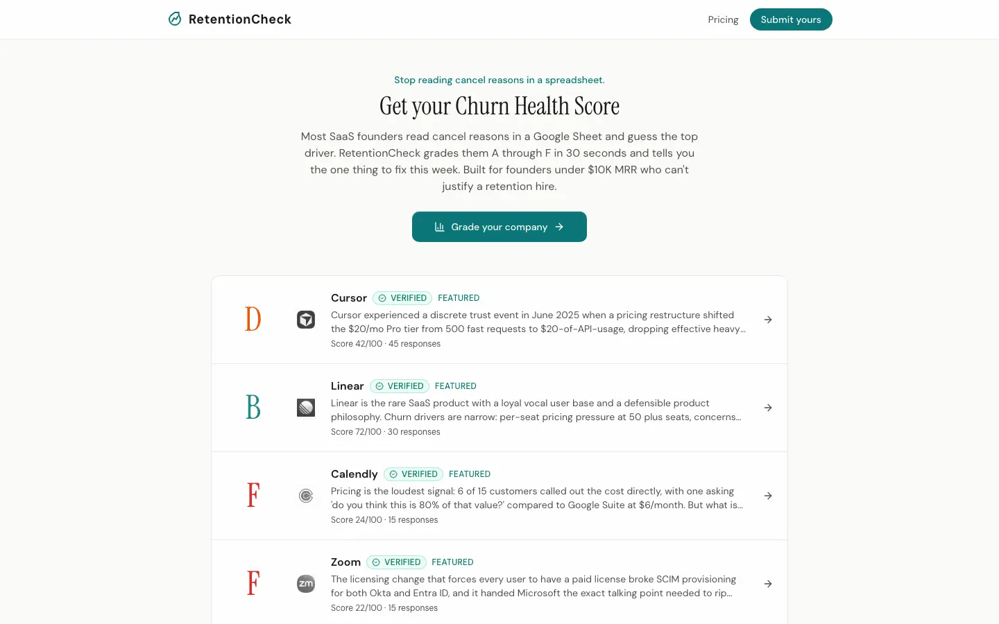 Screenshot 3 of RetentionCheck