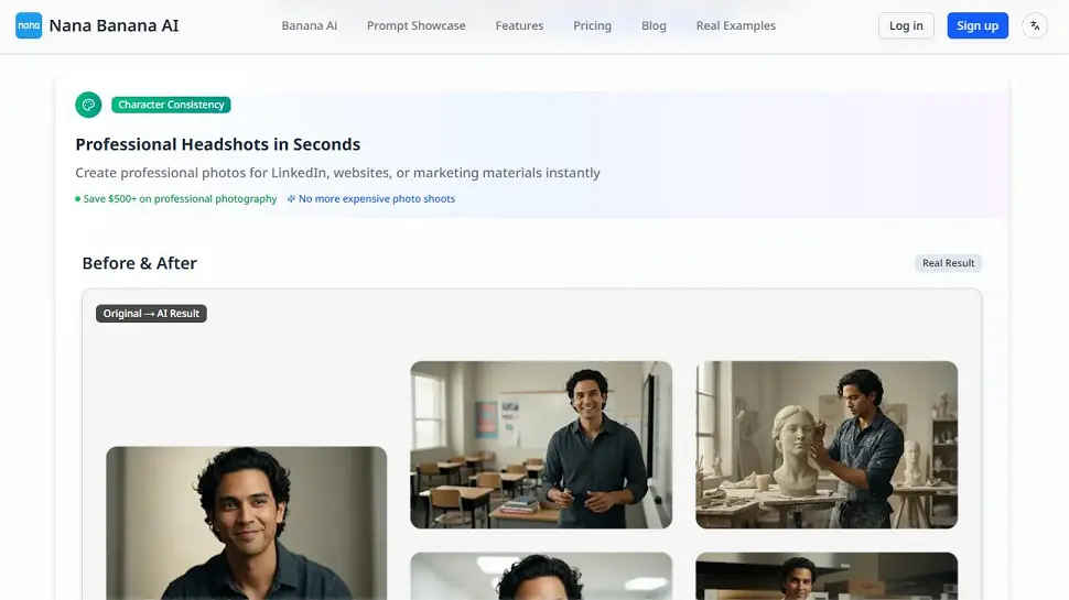 Screenshot 1 of Nana Banana AI & Nano Banana Pro