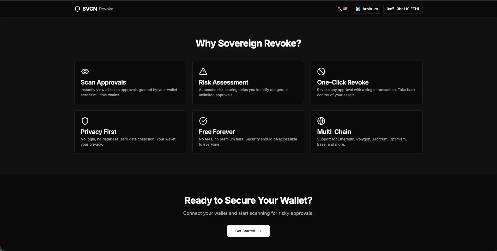 Screenshot 1 of Sovereign Revoke