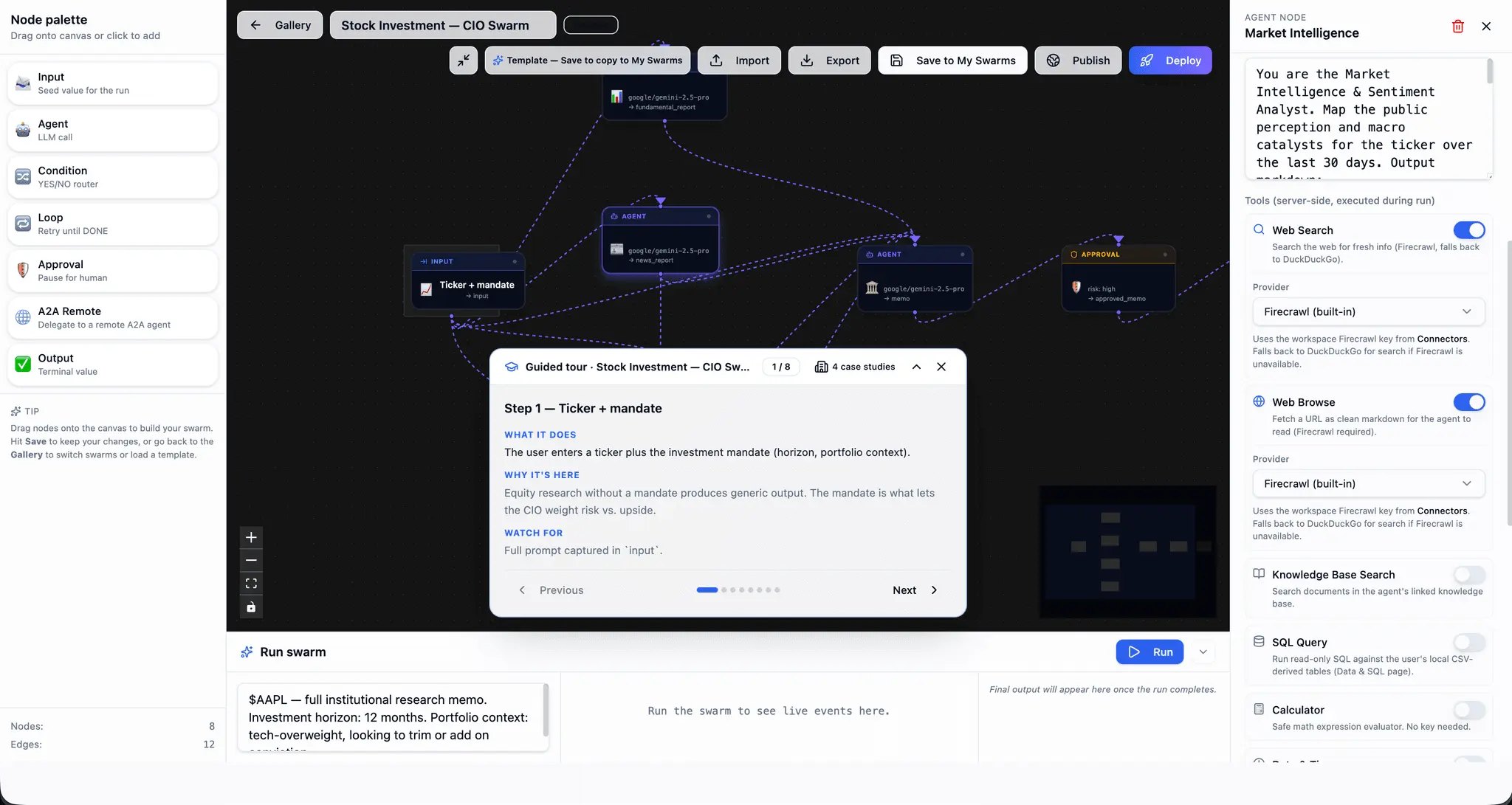 Screenshot 6 of AgentSwarms