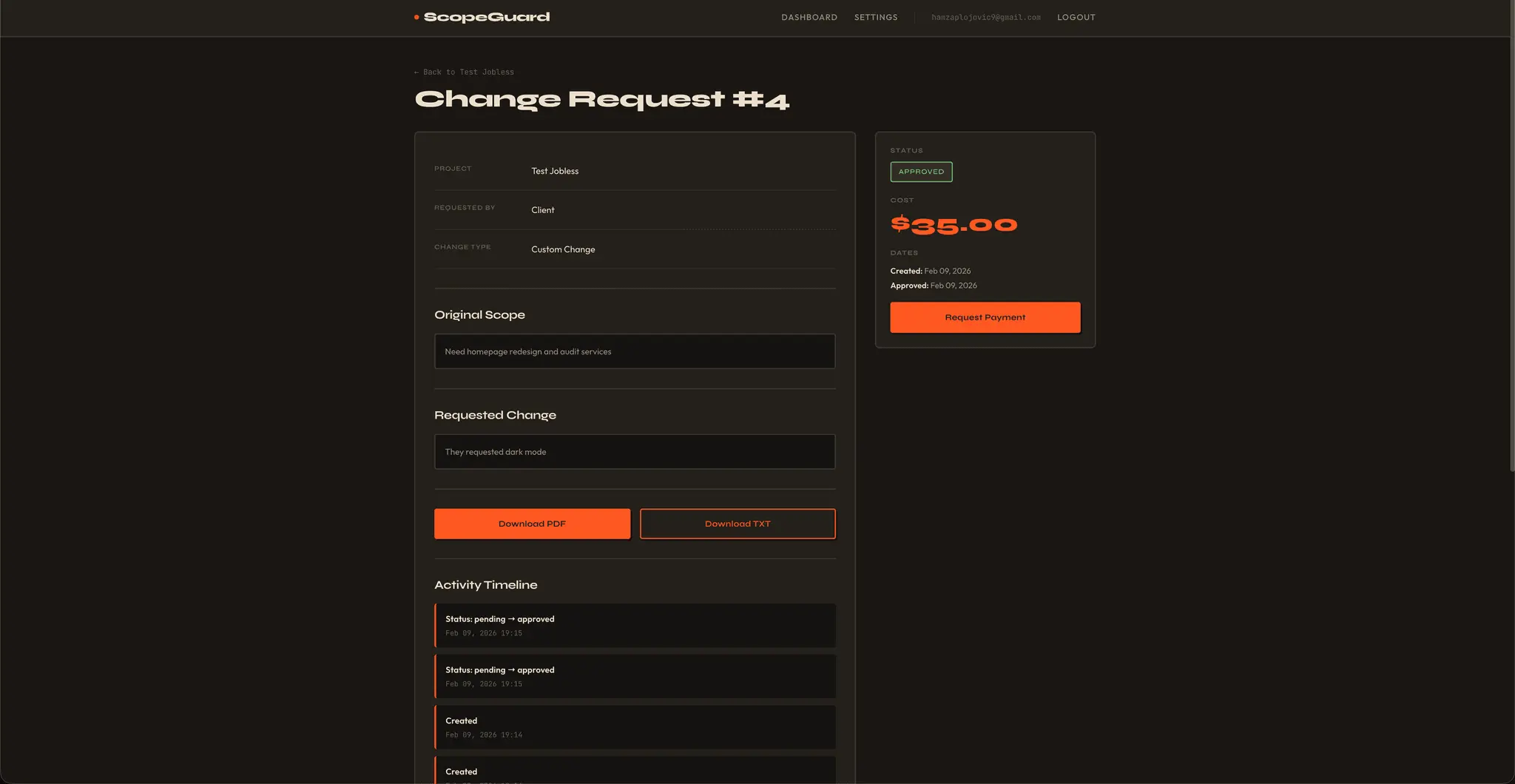 Screenshot 1 of ScopeGuard