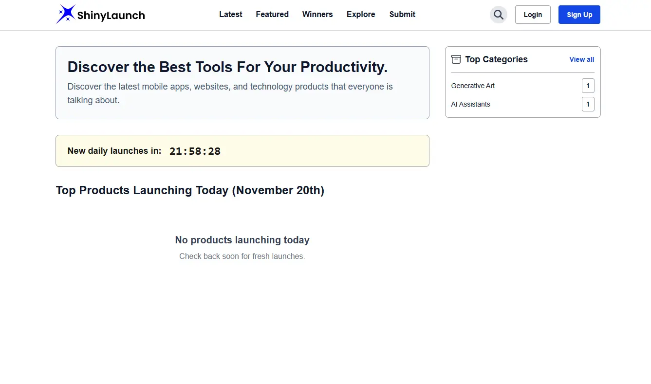 Screenshot 1 of ShinyLaunch