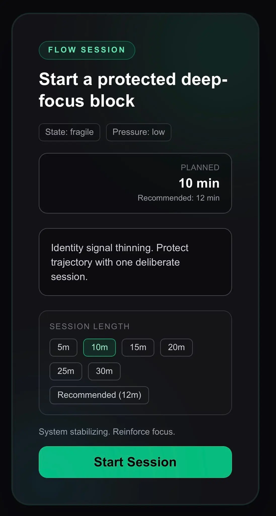 Screenshot 1 of Altaera Cognitive Operating System