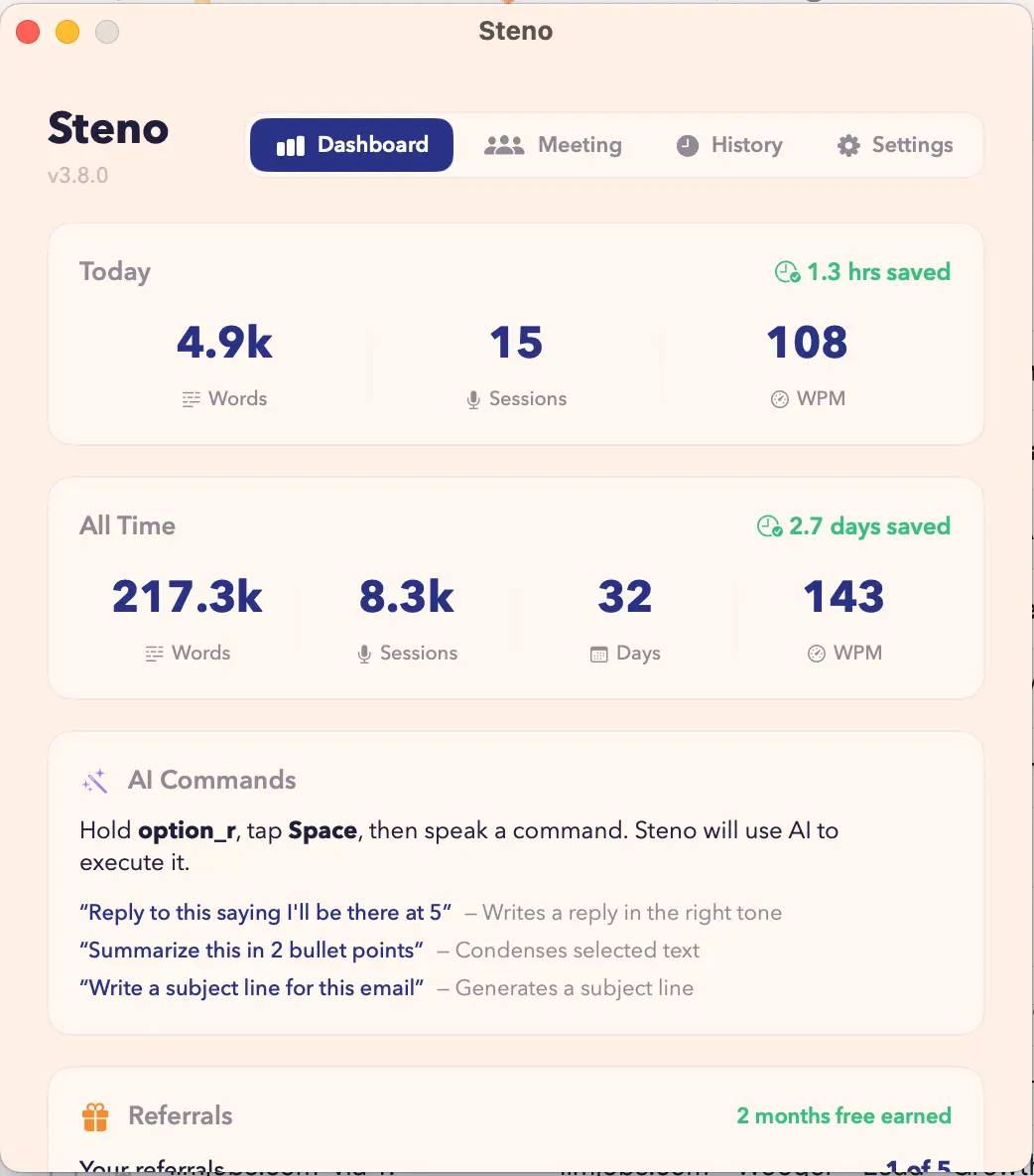 Screenshot 5 of Steno