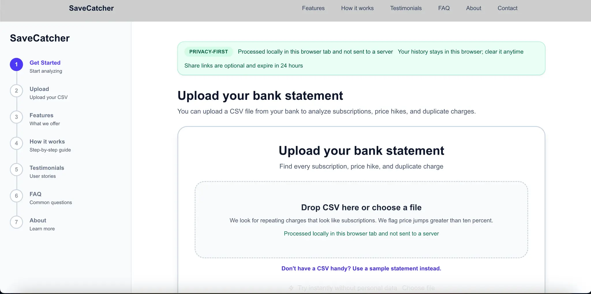 Screenshot 3 of SaveCatcher | Privacy-first cleanup