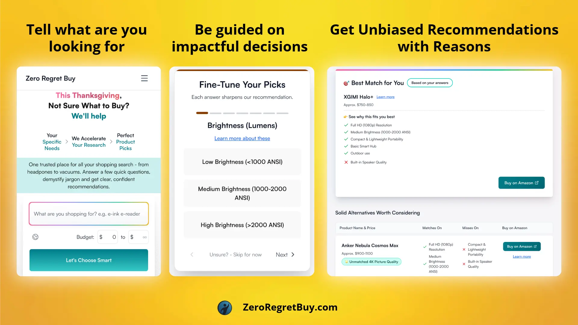 Screenshot 3 of Zero Regret Buy