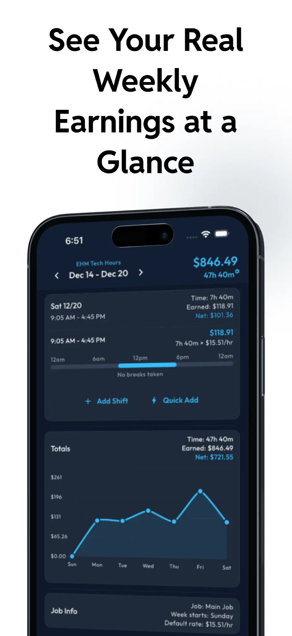 Screenshot 7 of Hours Tracker: Time Clock In