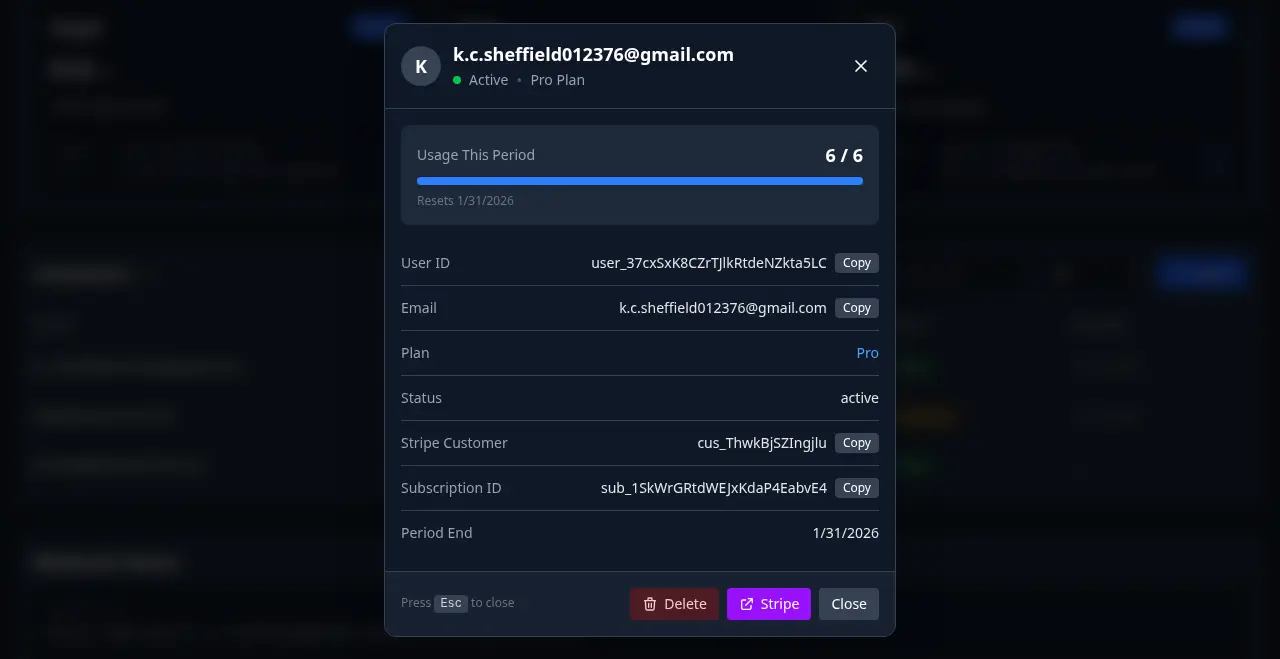 Screenshot 2 of Dream API