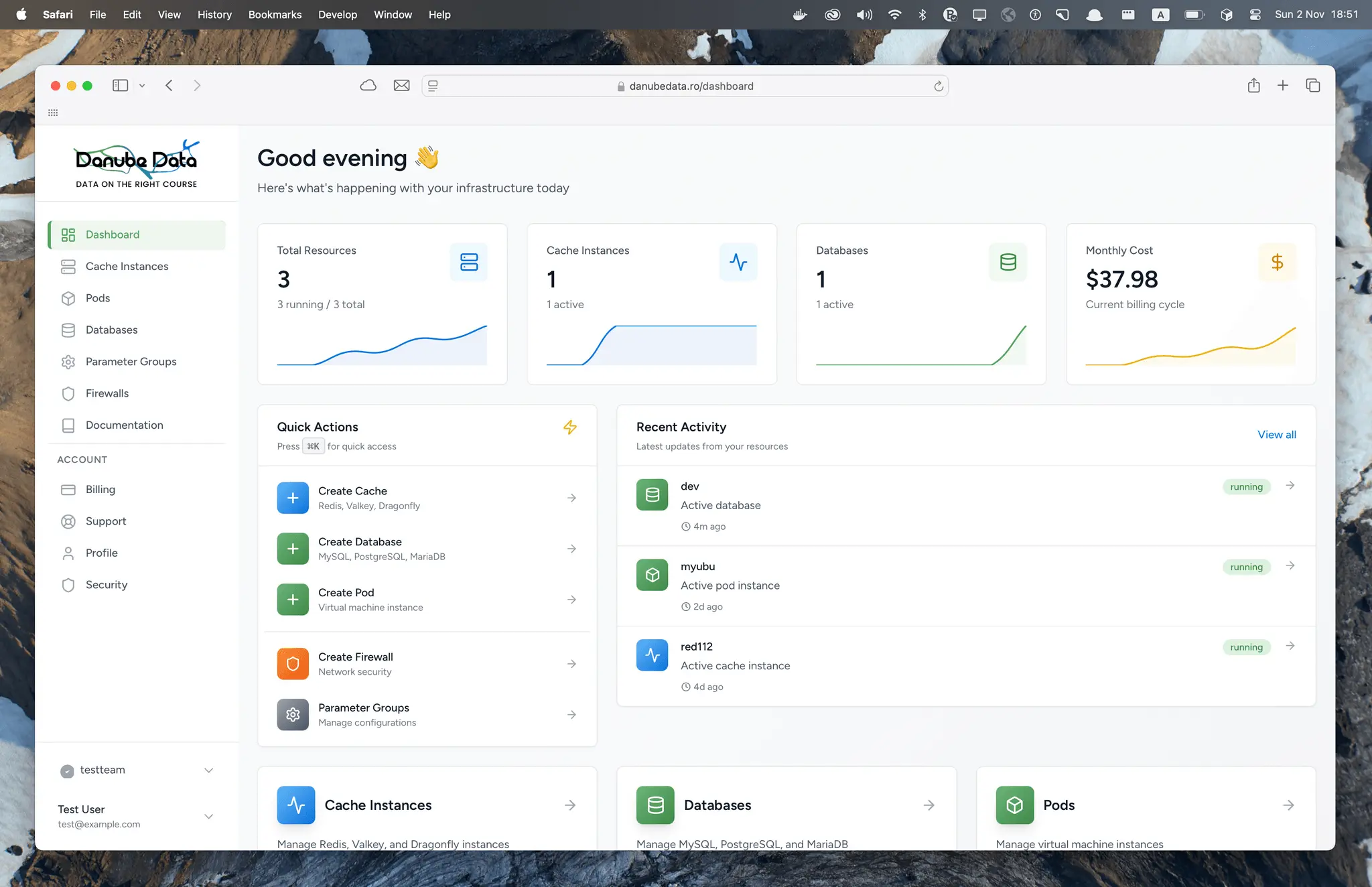 Screenshot 1 of DanubeData