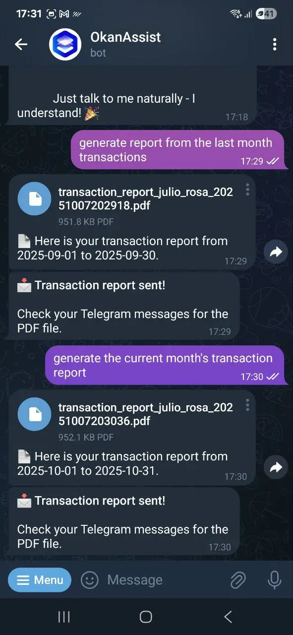 Screenshot 5 of OkanAssist