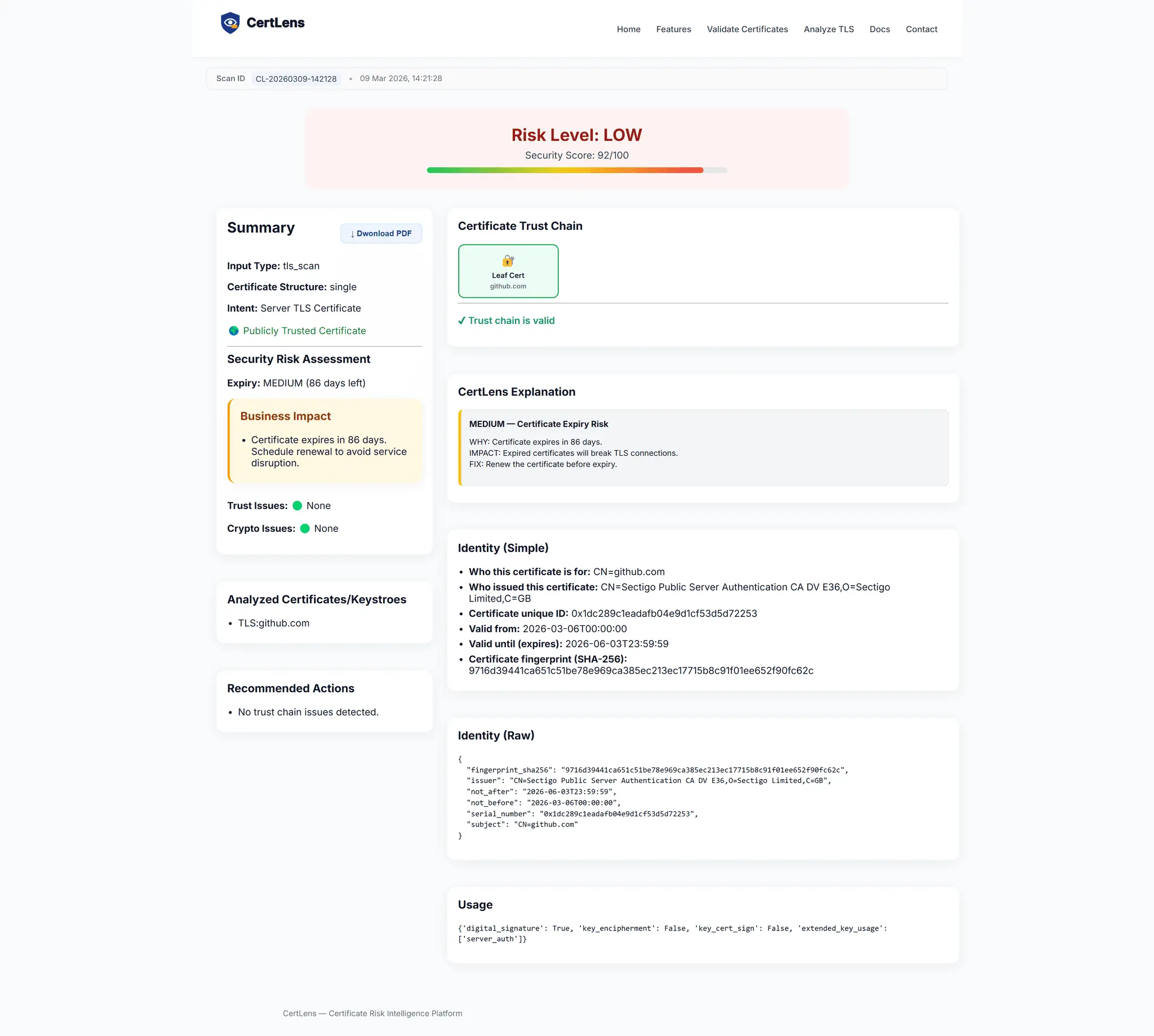 Screenshot 4 of CertLens