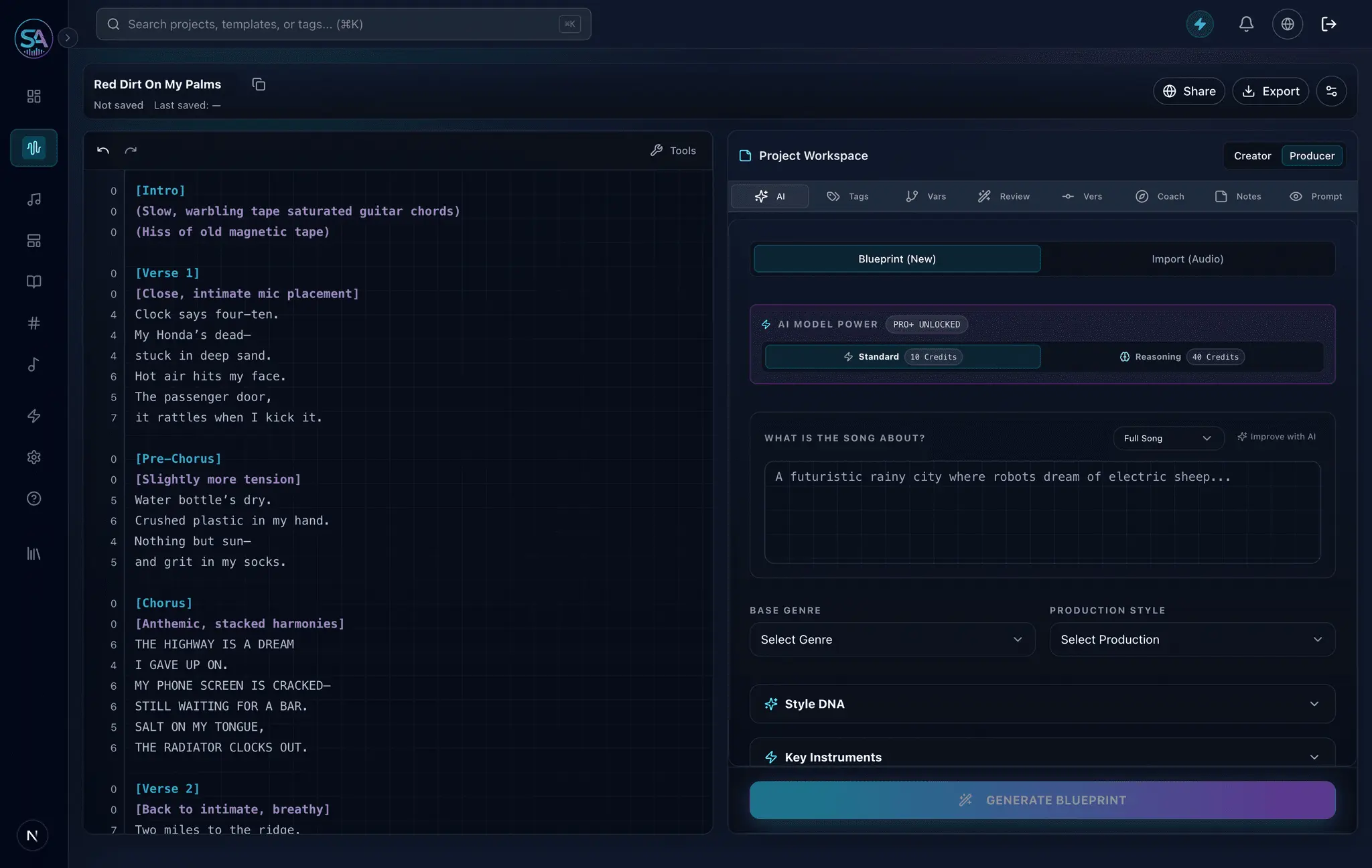 Screenshot 3 of Suno Architect