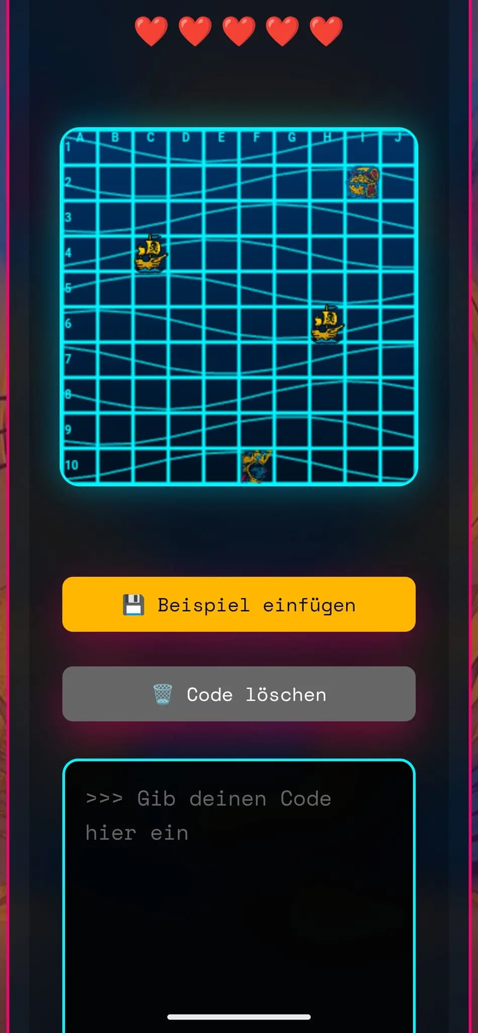 Screenshot 1 of ☠️LEYLA’S CODE - Python Game!