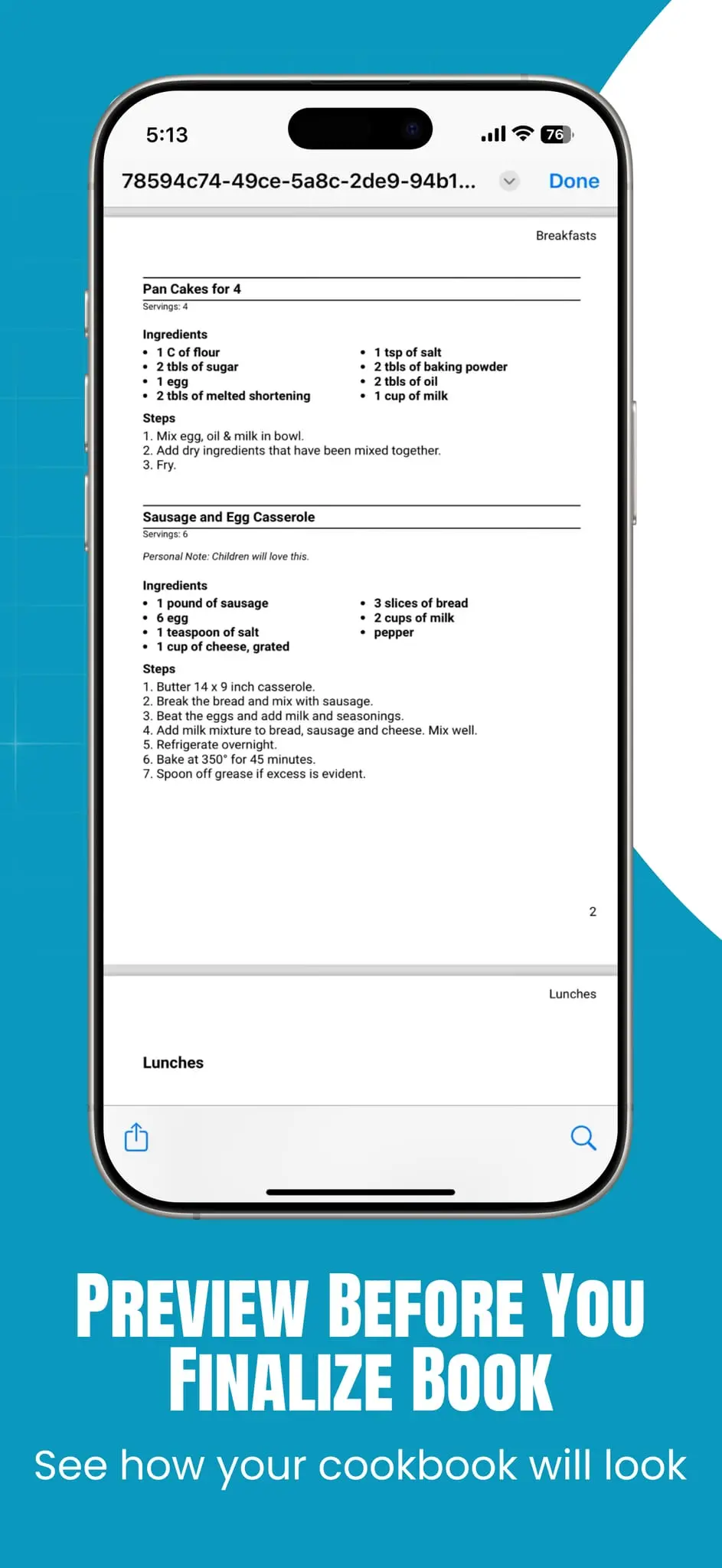 Screenshot 1 of ReciScan