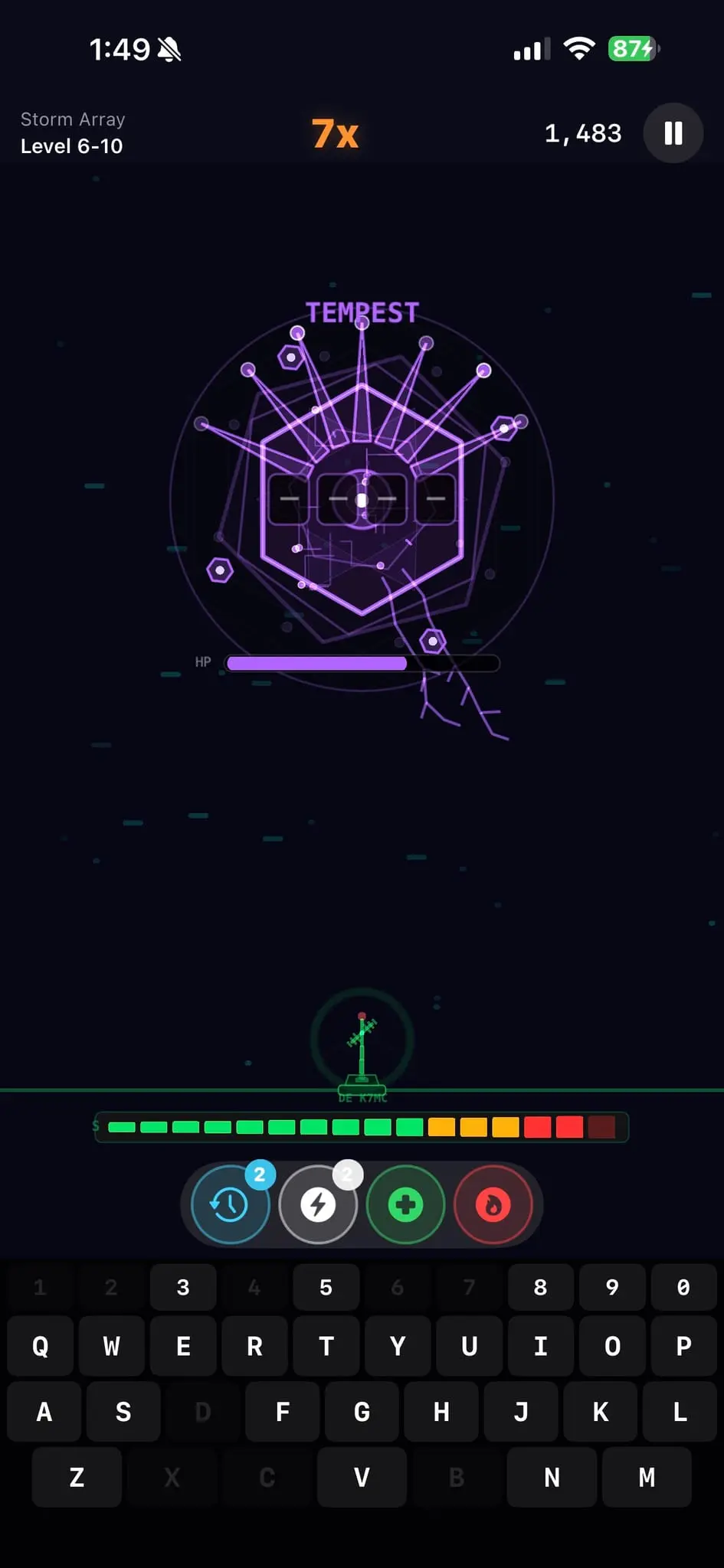 Screenshot 1 of Morse Command