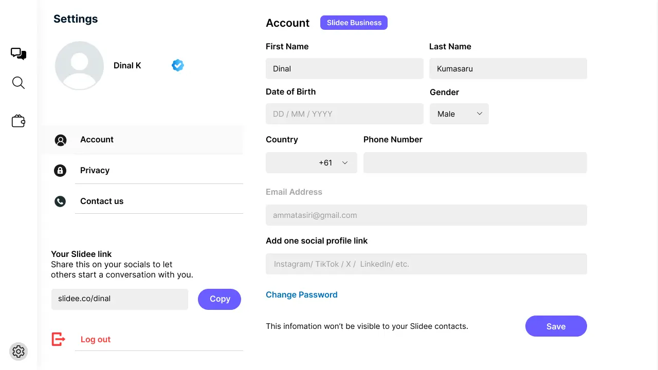 Screenshot 1 of The Slidee