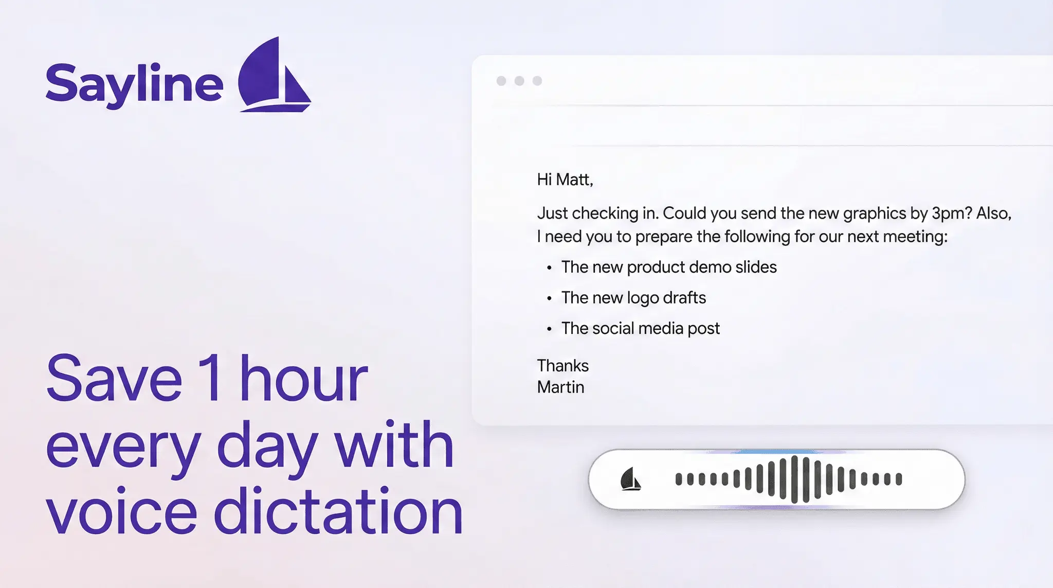 Screenshot 2 of Sayline