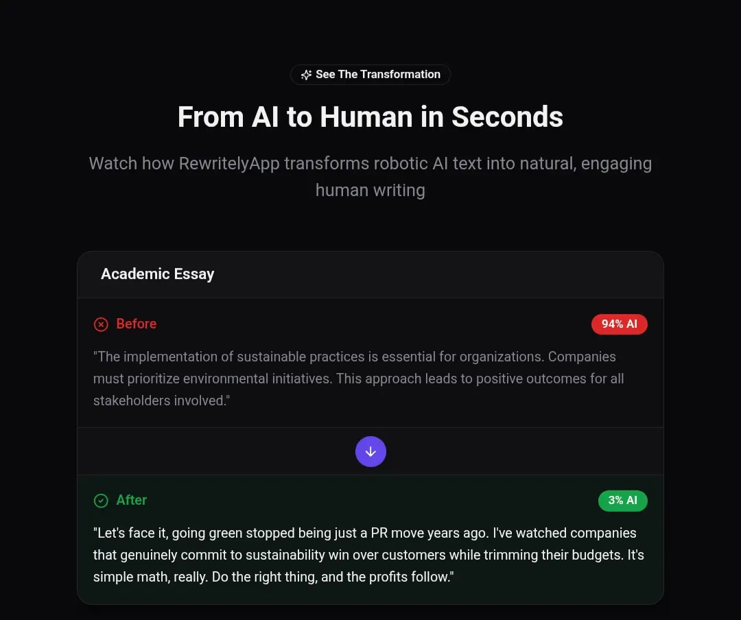 Screenshot 2 of RewritelyApp
